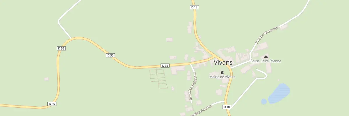 Plan du 172 Rte de la Pacaudière à Vivans