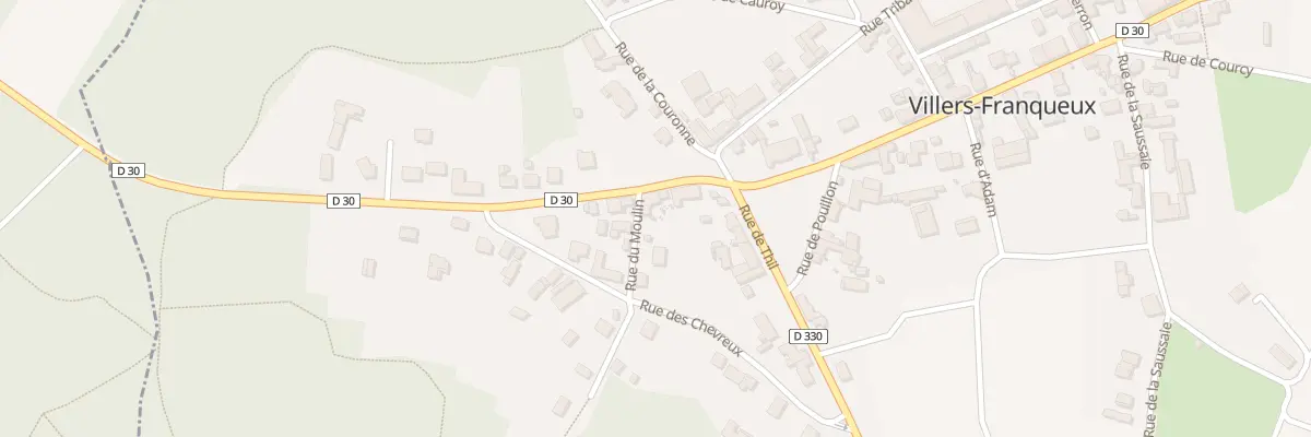 Plan du 5 Rue de la Gare à Villers-Franqueux