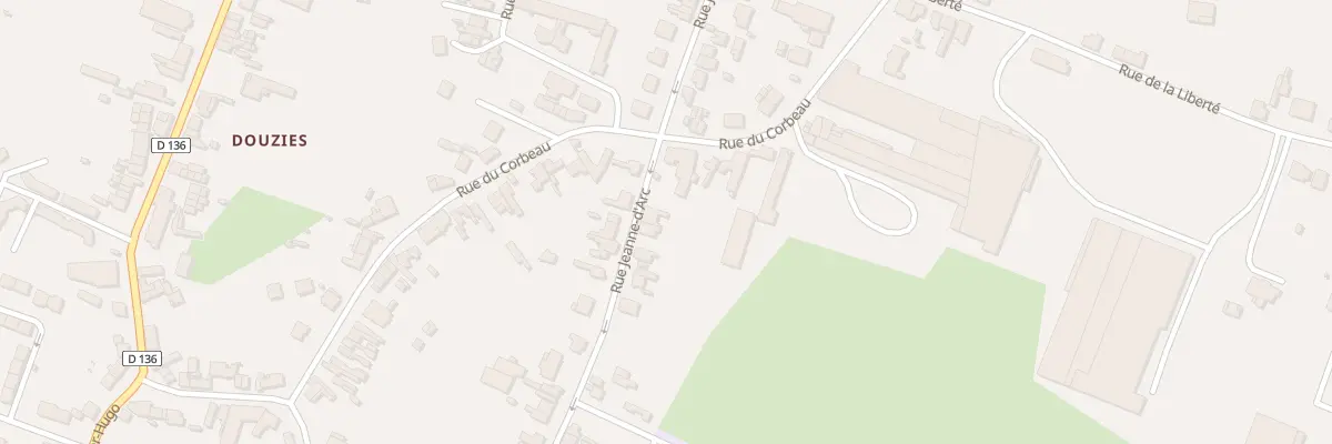 Plan du 21 Rue Jeanne d’Arc à Maubeuge