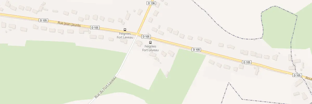Plan du 192 Rue Jean Jaurès à Feignies