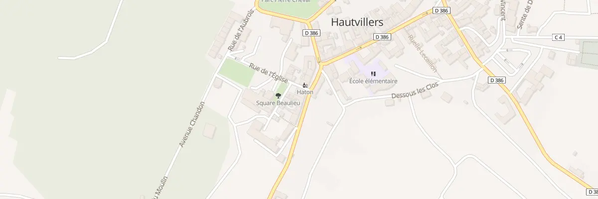 Plan du 58 Rte de Cumieres à Hautvillers