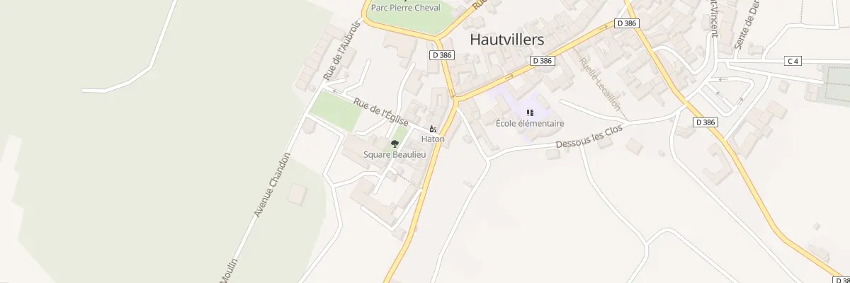 Plan du 11 Rue de l’Église à Hautvillers