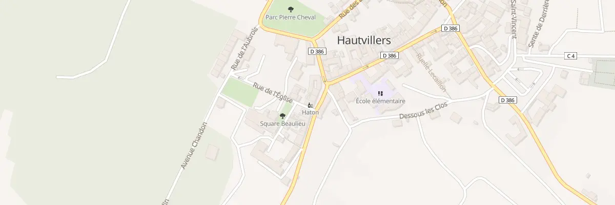 Plan du 9002 Rue de l’Église à Hautvillers