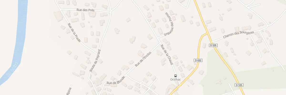Plan du 4 Rue de l’Enclos à Coubon