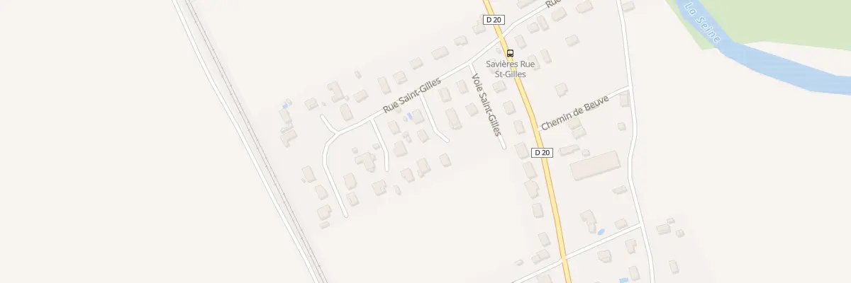 Plan du 44 Imp Saint Gilles à Savières