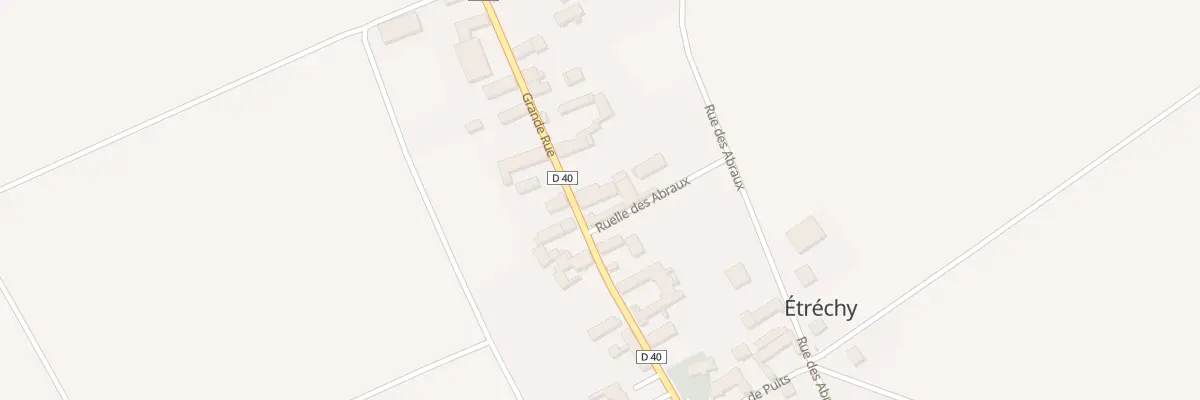 Plan du 29 Gr Grande Rue à Étréchy