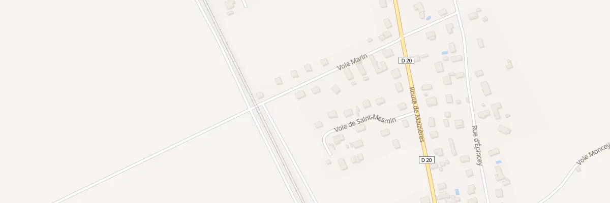 Plan du 181 Vc Marin à Savières