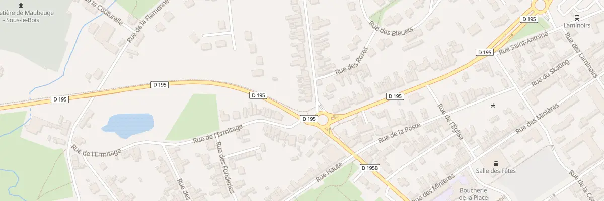 Plan du 69 Rue de Douzies à Maubeuge