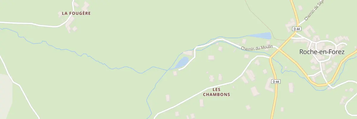 Plan du 276 Che du Moulin à Roche-en-Forez
