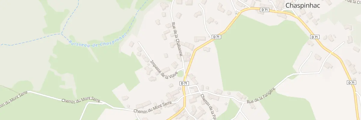 Plan du 4 Pl des Granges à Chaspinhac