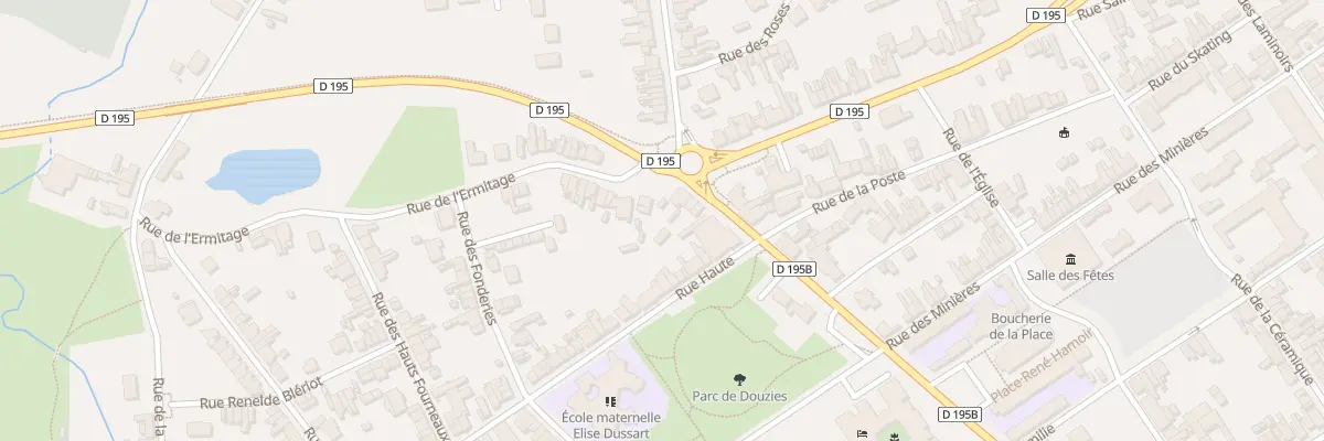 Plan du 63 Rue de Douzies à Maubeuge