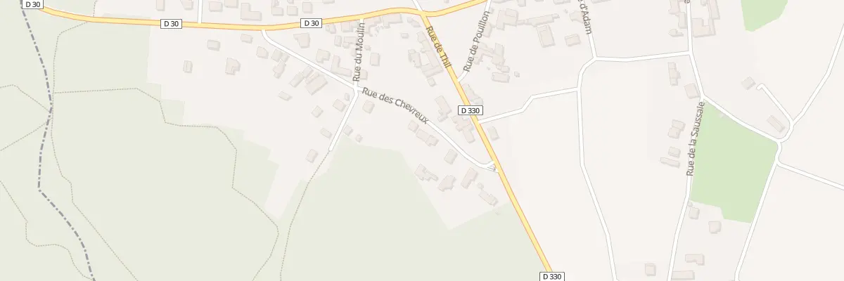 Plan du 13 Rue des Chevreux à Villers-Franqueux