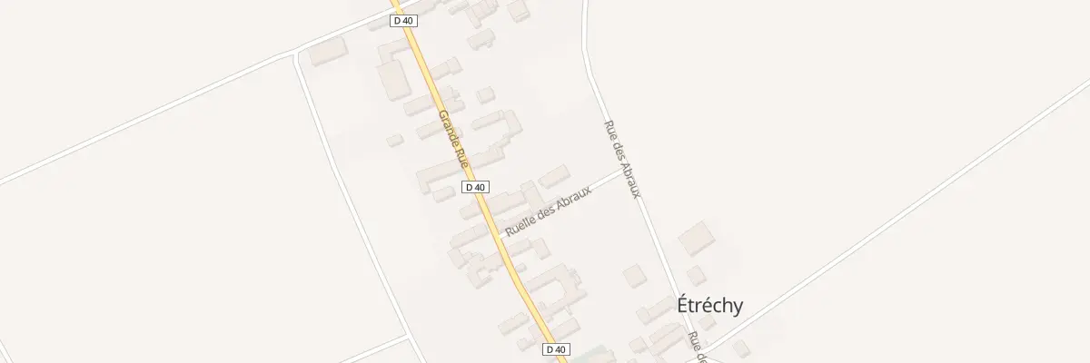 Plan du 1 Rle des Aubraux à Étréchy