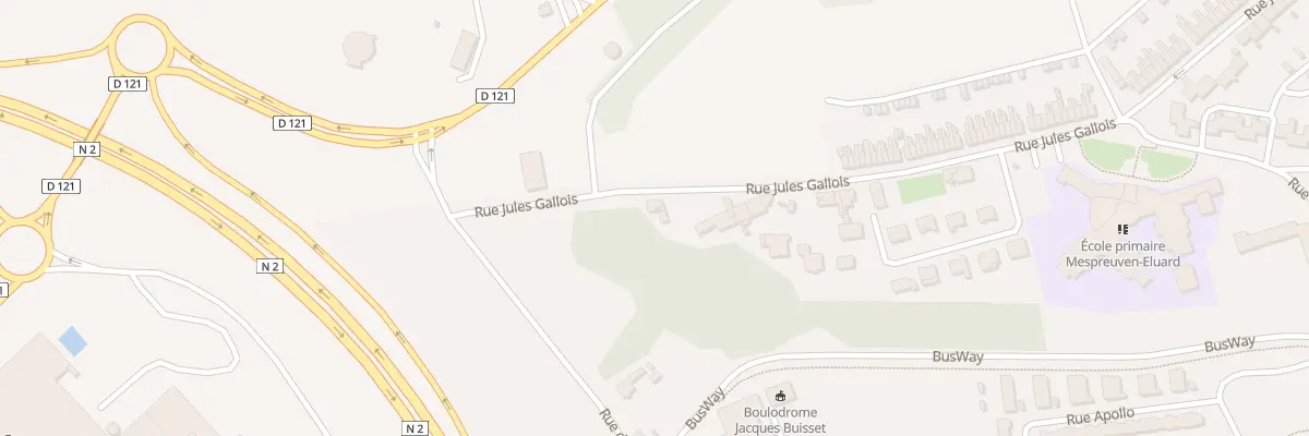 Plan du 337 Rue Jules Gallois à Louvroil