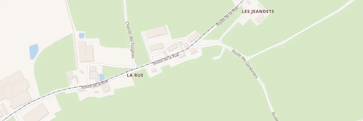 Plan du 480 Rte de la Rue à Céron