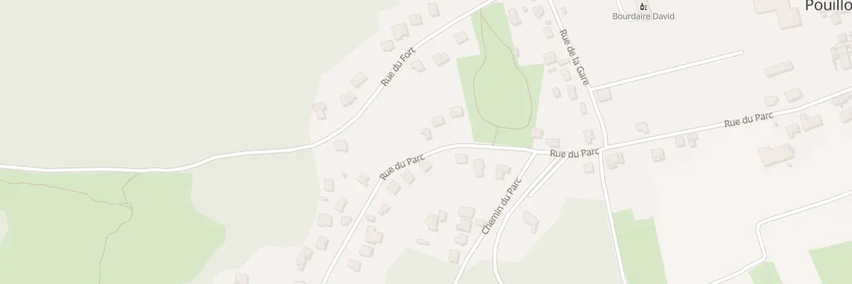 Plan du 28 Rue du Parc à Pouillon