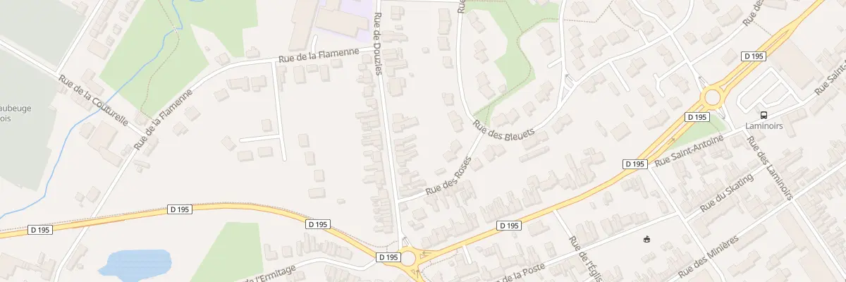 Plan du 76 Rue de Douzies à Maubeuge