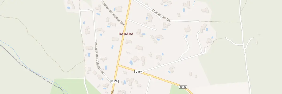 Plan du 5455F Babara à Vacquières