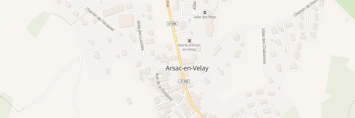 Plan du 2 Le Planet à Arsac-en-Velay