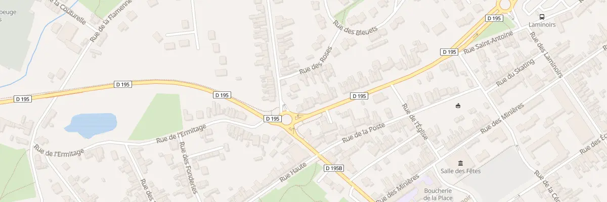 Plan du 72 Rue Ermitage à Maubeuge
