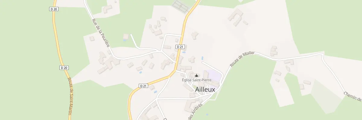 Plan du 26 Rte de Cezay à Ailleux