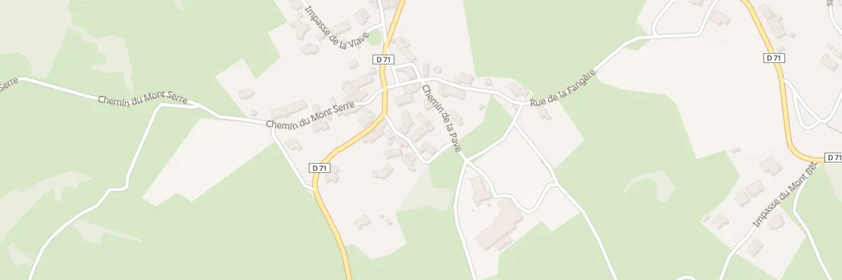 Plan du 5052 Les Granges à Chaspinhac