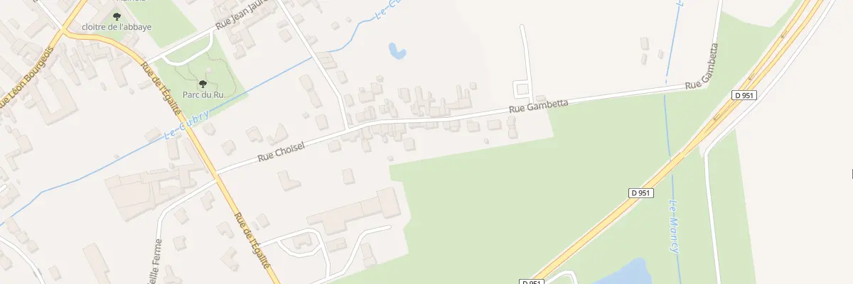 Plan du 14 Rue Gambetta à Pierry