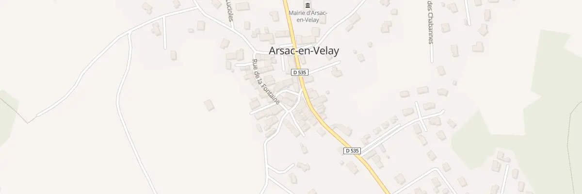 Plan du 1 Rue des Estriçous à Arsac-en-Velay