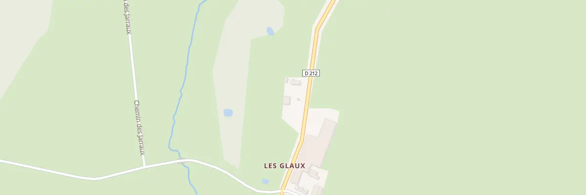 Plan du 5006 Les Glaux à Luneau