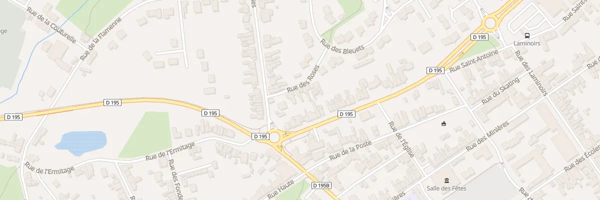 Plan du 19 Rue des Roses à Maubeuge