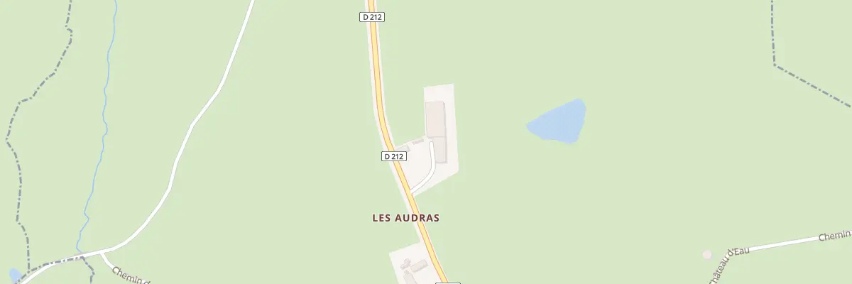 Plan du 5042 Les Audras à Avrilly