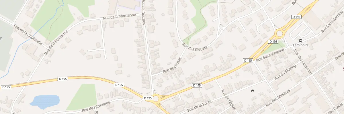 Plan du 4 Rue des Roses à Maubeuge