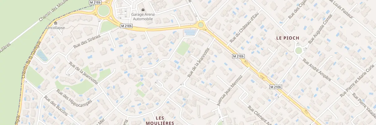 Plan du 10 Rue de la Jeannotte à Pérols