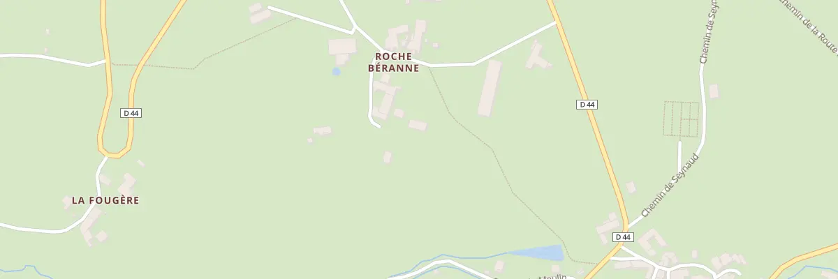 Plan du 146 Che de Durel à Roche-en-Forez