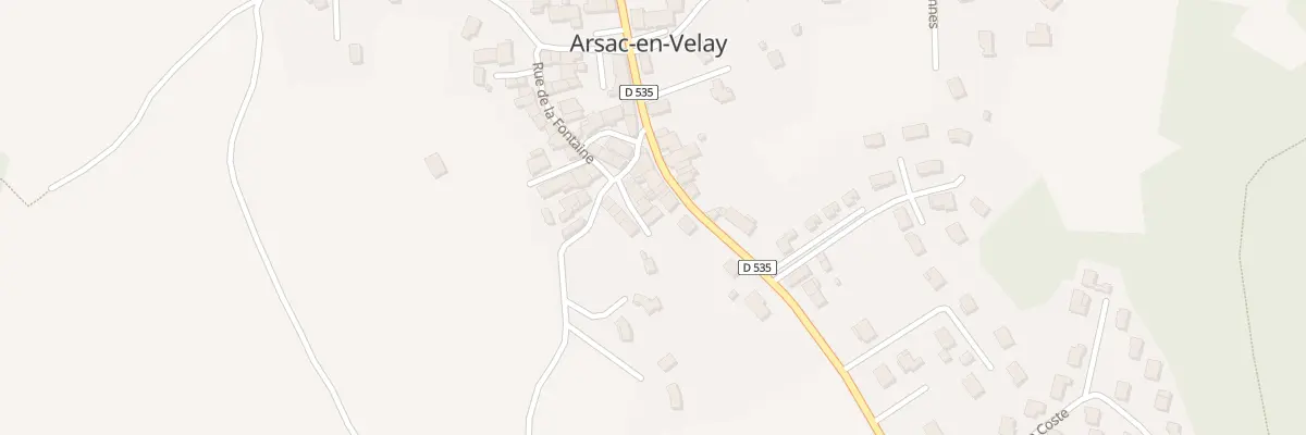 Plan du 6 All du Maneschau à Arsac-en-Velay