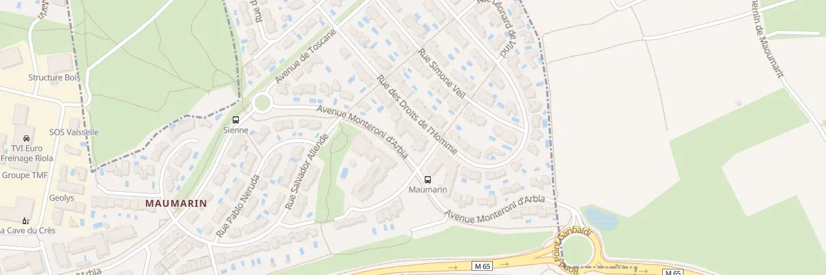 Plan du 20 Rue des Droits de l’Homme au Crès