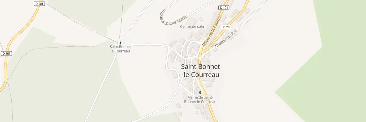 Plan du 43 Mte des Rapeaux à Saint-Bonnet-le-Courreau
