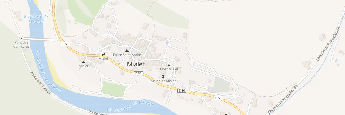 Plan du 78 Av Jacques Bernard à Mialet