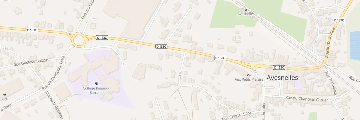 Plan du 37 Rue Léo Lagrange à Avesnelles