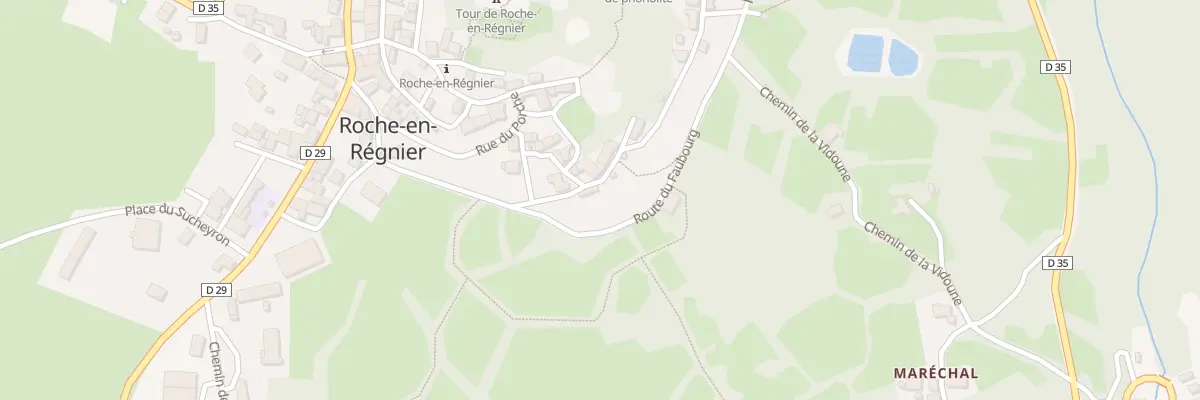 Plan du 5060 Roche à Roche-en-Régnier