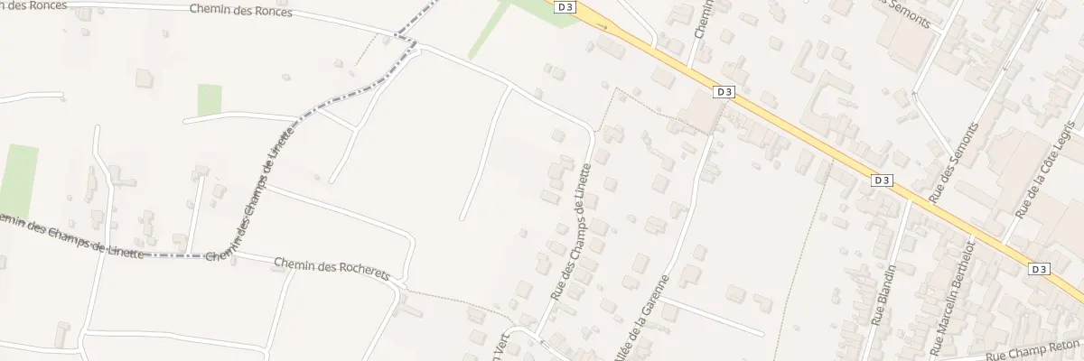 Plan du 17 Che des Champs de Linette à Épernay