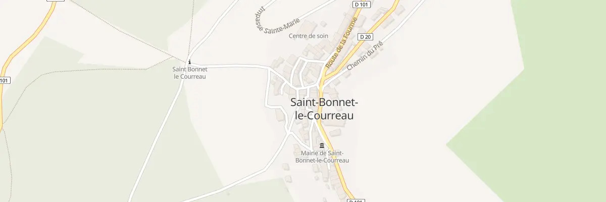 Plan du 39 Rue des Boulangers à Saint-Bonnet-le-Courreau