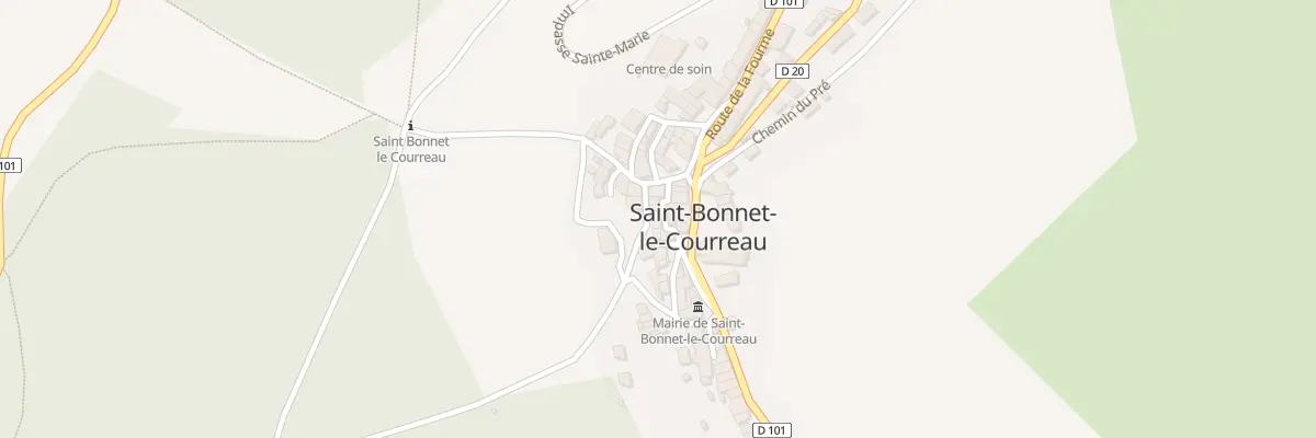 Plan du 27 Rue des Boulangers à Saint-Bonnet-le-Courreau