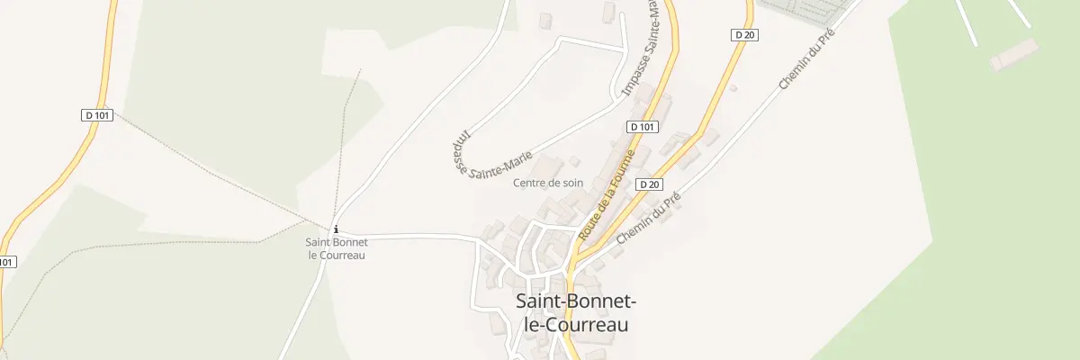 Plan du 267 Imp Sainte-Marie à Saint-Bonnet-le-Courreau