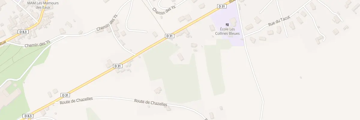 Plan du 419 Rte de la Gare à Saint-Alban-les-Eaux