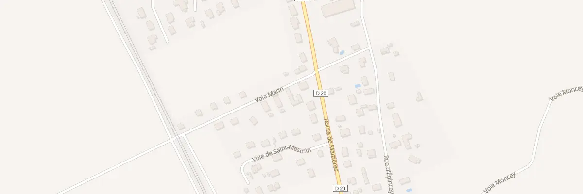 Plan du 45 Vc Marin à Savières