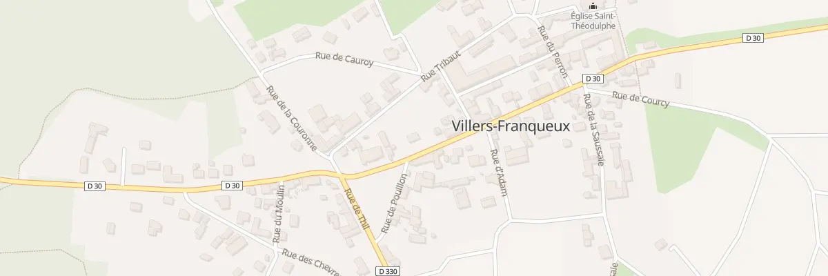 Plan du 5 Grande Rue à Villers-Franqueux