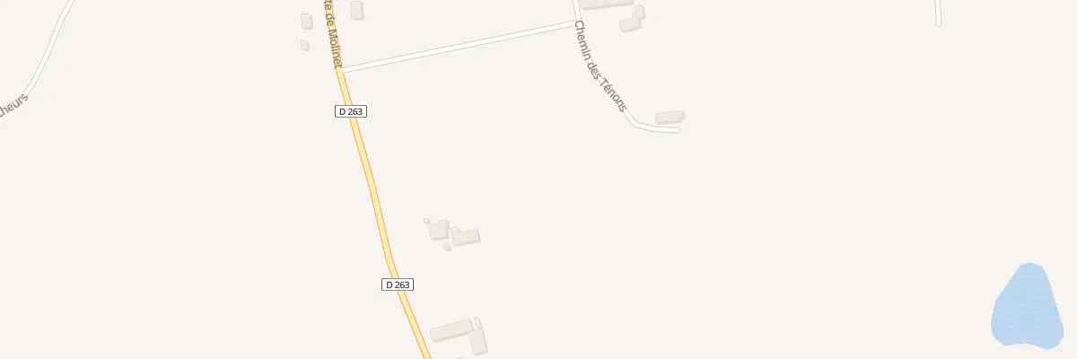 Plan du 804 Rte de Molinet à Saint-Léger-sur-Vouzance