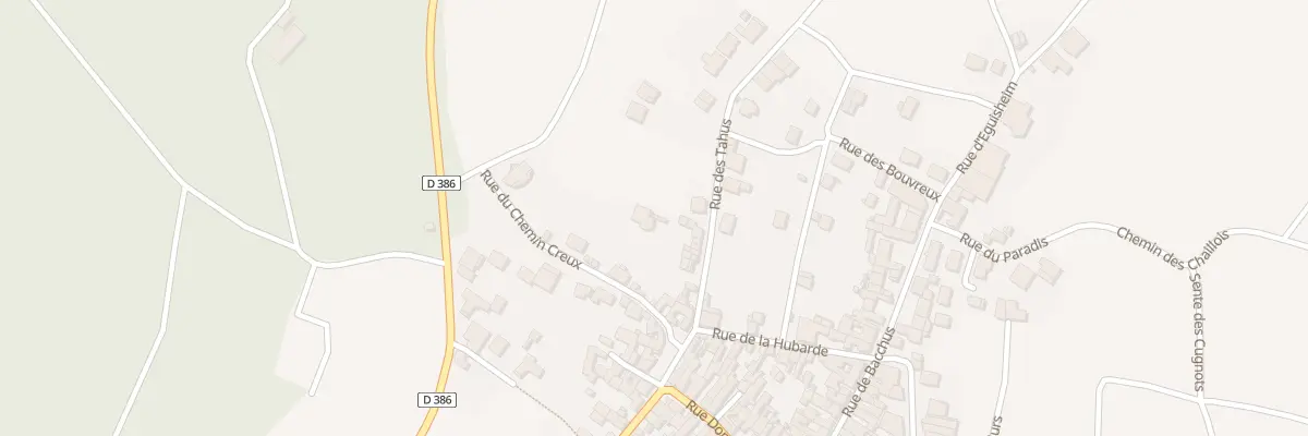 Plan du 5116 La Hubarde à Hautvillers