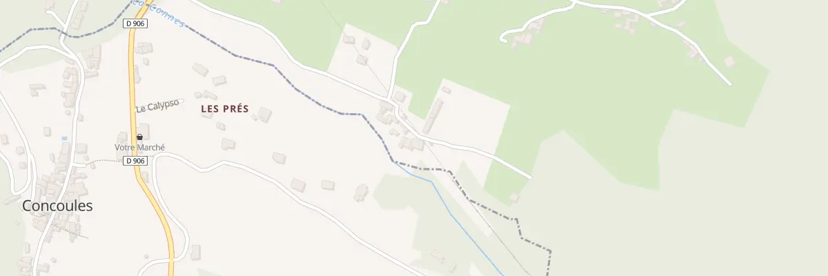 Plan du 5100 Planzoles à Ponteils-et-Brésis